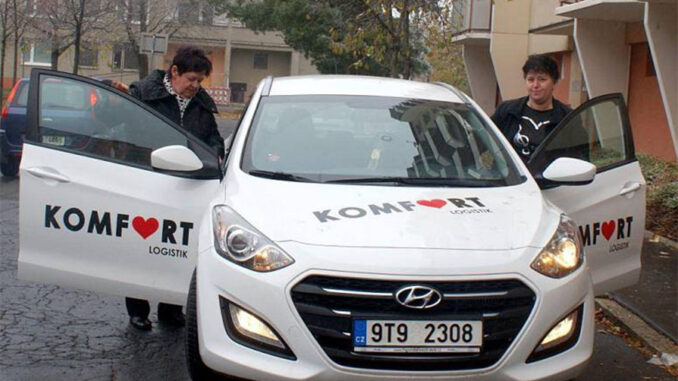 Senior taxi v Prostějově