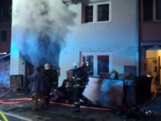 požár rodinného domu